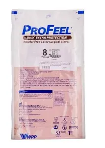 ПЕРЧАТКИ МЕДИЦИНСКИЕ ХИРУРГИЧЕСКИЕ СТЕРИЛЬНЫЕ "ProFeel® DHD™ Extra Protection" 7, пара, неприпудр.