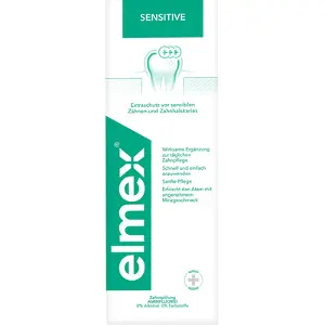 ОПОЛАСКИВАТЕЛЬ ДЛЯ ПОЛОСТИ РТА ELMEX "SENSITIVE PLUS" 400 мл