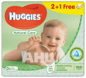 САЛФЕТКИ ДЕТСКИЕ ВЛАЖНЫЕ HUGGIES NATURAL CARE 