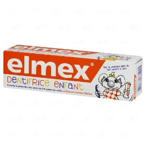 ЗУБНАЯ ПАСТА "COLGATE ELMEX CHILDREN'S" (COLGATE ЭЛМЕКС ДЕТСКАЯ) 50 мл, с 1-го зуба и до 6 лет