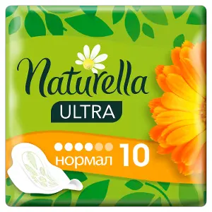 ПРОКЛАДКИ ГИГИЕНИЧЕСКИЕ NATURELLA ULTRA CALENDULA TENDERNESS NORMAL 