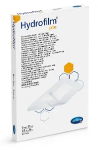 Повязка пленочная прозрачная с абсорбирующей подушечкой Hydrofilm® Plus 9 см х 15 см