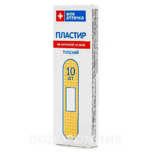 Пластир першої допомоги Моя аптечка 19 мм х 72 мм, на неткан. основі