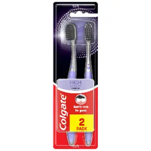 Зубная щетка Colgate High Density Charcoal 