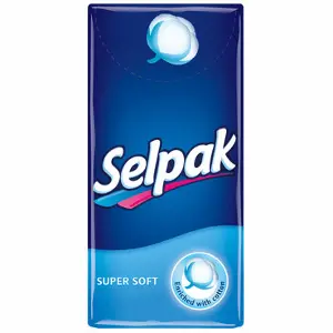 ПЛАТОЧКИ ГИГИЕНИЧЕСКИЕ "SELPAK" классик