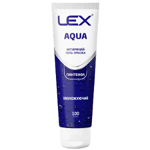 Интимный гель-смазка увлажняющий Lex Aqua 100 мл