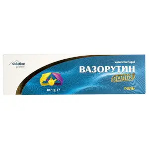 ВАЗОРУТИН РАПИД ГЕЛЬ КОСМЕТИЧЕСКИЙ туба полимер. 40 г, тм Solution Pharm