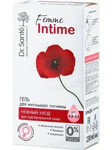 ГЕЛЬ ДЛЯ ИНТИМНОЙ ГИГИЕНЫ "НЕЖНЫЙ УХОД" "Dr.SANTE FEMME INTIME" 230 мл