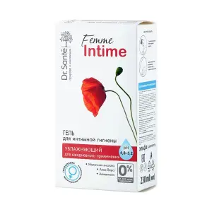 ГЕЛЬ ДЛЯ ИНТИМНОЙ ГИГИЕНЫ "УВЛАЖНЯЮЩИЙ" "Dr.SANTE FEMME INTIME" 230 мл