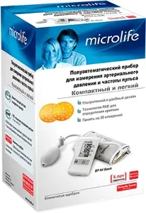 ИЗМЕРИТЕЛЬ АРТЕРИАЛЬНОГО ДАВЛЕНИЯ MICROLIFE BP N1 Basic