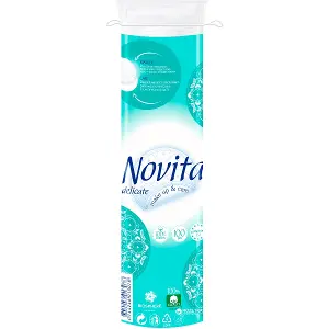 ВАТНЫЕ КОСМЕТИЧЕСКИЕ ДИСКИ тм "NOVITA" delicate