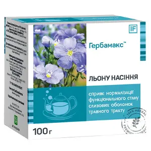 Фиточай "Гербамакс/Herbamax" сбор пачка 100 г, семя льна