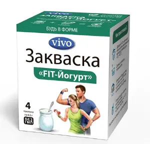 ЗАКВАСКА БАКТЕРИАЛЬНАЯ СУХАЯ "FIT-ЙОГУРТ VIVO" 500 мг