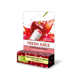 ПОМАДА ГИГИЕНИЧЕСКАЯ CHERRY "FRESH JUICE" 3,6 г, cherry