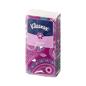 ПЛАТОЧКИ НОСОВЫЕ БУМАЖНЫЕ KLEENEX белые