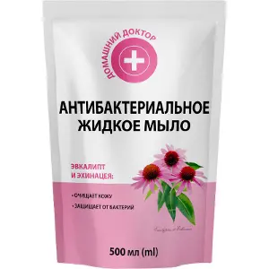Мило рідке з ароматом евкаліпту та ехінацеї Домашній доктор дой-пак 460 мл