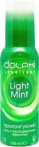 ГЕЛЬ-СМАЗКА "DOLPHI LIGHT MINT" 100 мл, пролонгирующий