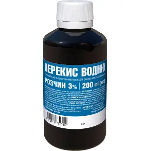 Перекис водню р-н фл. полімер. 200 мл