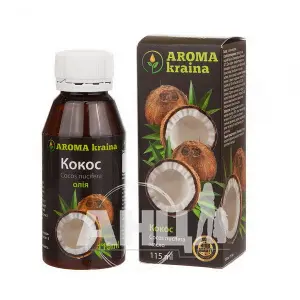 МАСЛО КОСМЕТИЧЕСКОЕ тм "AROMA KRAINA" 115 мл, кокосовое