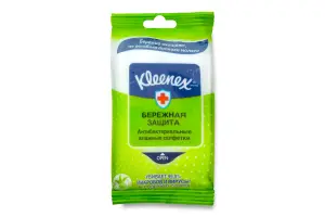 САЛФЕТКИ ВЛАЖНЫЕ KLEENEX PROTECT антибактер.