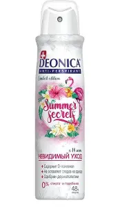 DEONICA АНТИПЕРСПИРАНТ спрей 150 мл, Summer Secrets