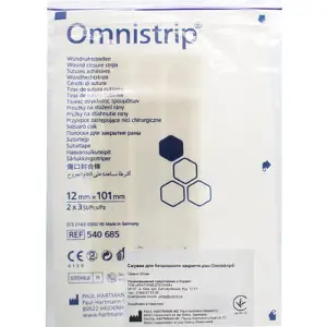 Полоски для бесшовного закрытия ран Omnistrip® 12 мм * 101 мм