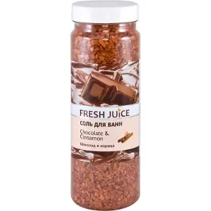 СОЛЬ ДЛЯ ВАНН серии "FRESH JUICE" 700 г, Chocolate & Cinnamon