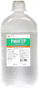 Рінгера розчин р-н д/інф. пакет 500 мл