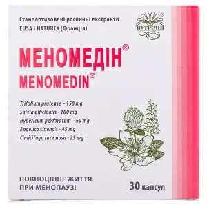 Меномедін капсули 400 мг № 10