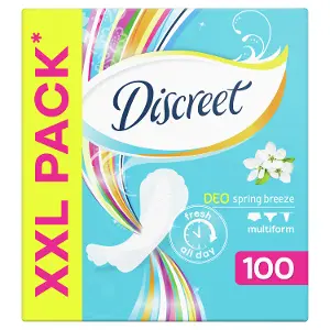 ПРОКЛАДКИ ГИГИЕНИЧЕСКИЕ DISCREET DEO SPRING BREEZE MULTIFORM PANTYLINERS 