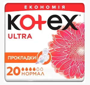 ПРОКЛАДКИ ЖЕНСКИЕ ГИГИЕНИЧЕСКИЕ KOTEX ULTRA DRY&SOFT SUPER с крылышками