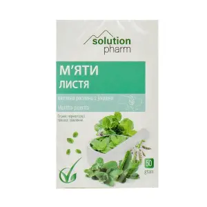 М'яти листя 50 г Solution pharm