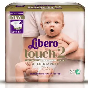 ПОДГУЗНИКИ ДЛЯ ДЕТЕЙ LIBERO TOUCH 2 