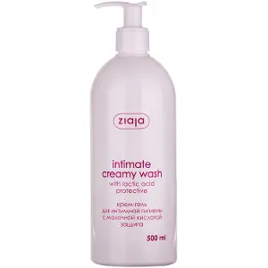 СРЕДСТВО КРЕМОВОЕ ДЛЯ ИНТИМНОЙ ГИГИЕНЫ серия "INTIMATE CREAMY WASH" тм ZIAJA 500 мл, мол. к-та