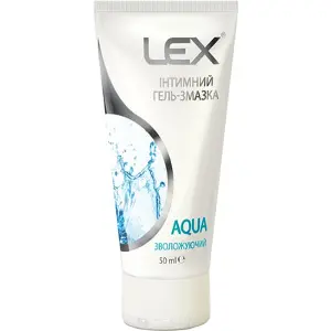 ГЕЛЬ-СМАЗКА УВЛАЖНЯЮЩАЯ LEX "AQUA" 50 мл, увлаж.