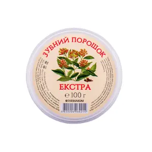 ЗУБНОЙ ПОРОШОК "ЭКСТРА" 100 г