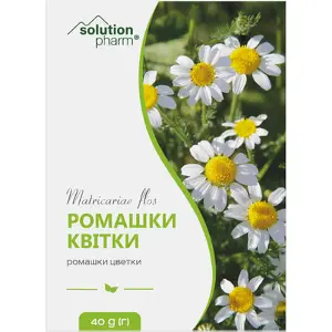 Ромашки цветки цветки 40 г пачка, тм Solution Pharm