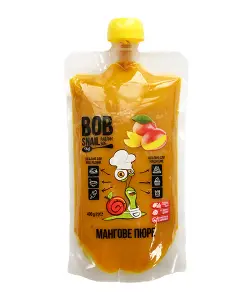 ПЮРЕ ФРУКТОВОЕ BOB SNAIL (УЛИТКА БОБ) 400 г, яблоко