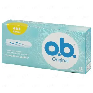 ТАМПОНЫ ЖЕНСКИЕ ГИГИЕНИЧЕСКИЕ серии "O.B." Original Normal