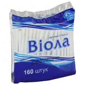 ПАЛОЧКИ ГИГИЕНИЧЕСКИЕ "ВИОЛА" пакет п/э