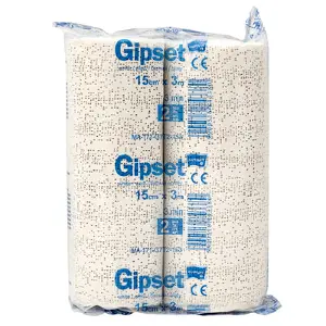 БИНТ ГИПСОВЫЙ GIPSET 15 см * 3 м