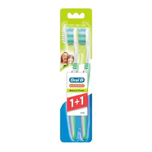 ЗУБНАЯ ЩЕТКА "ORAL-B 3-EFFECT NATURAL FRESH" 40, средняя