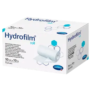 Повязка пленочная прозрачная Hydrofilm® Roll 10 см х 10 м