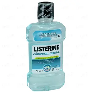 ОПОЛАСКИВАТЕЛЬ АНТИБАКТЕРИАЛЬНЫЙ ДЛЯ РОТОВОЙ ПОЛОСТИ LISTERINE 250 мл