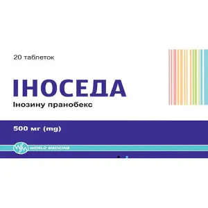 Иноседа табл. 500 мг блистер № 20