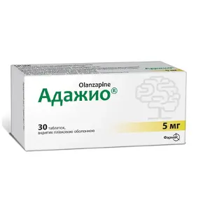 Адажио таблетки в/о 5 мг № 30