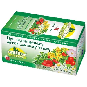 Фіточай для нормалізації артеріального тиску №11 0,8 г, д/нормаліз. АТ