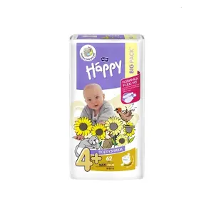 ПОДГУЗНИКИ ДЕТСКИЕ ГИГИЕНИЧЕСКИЕ HAPPY BELLA BABY maxi plus