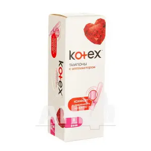 ТАМПОНЫ ГИГИЕНИЧЕСКИЕ KOTEX LUX SUPER с аппликатором