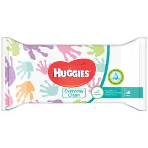 САЛФЕТКИ ДЕТСКИЕ ВЛАЖНЫЕ HUGGIES EVERYDAY 